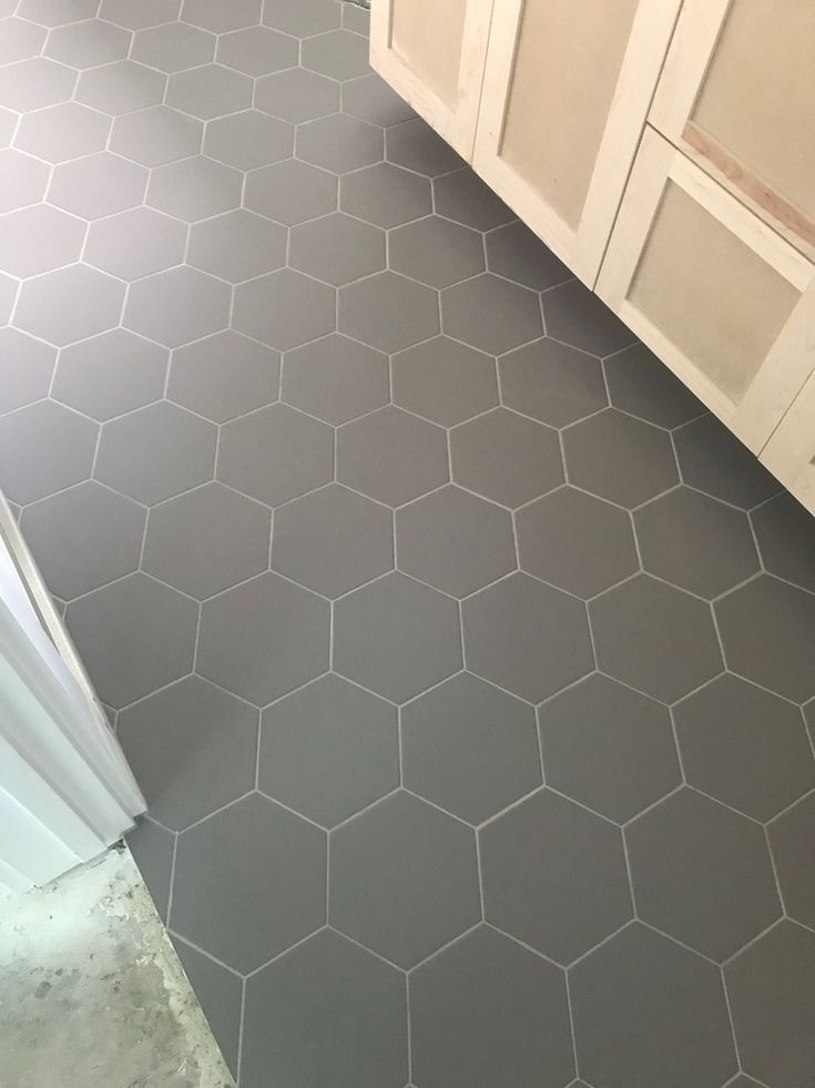 Dusty gray grout